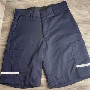 Mens FedEx Uniform Shorts Size 29 Stan Herman Navy